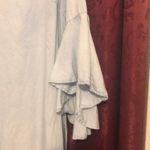Sharagano Dresses - Sharagano light blue dress with bell sleeves Sharagano Dresses - Sharagano light blue dress with bell sleeves